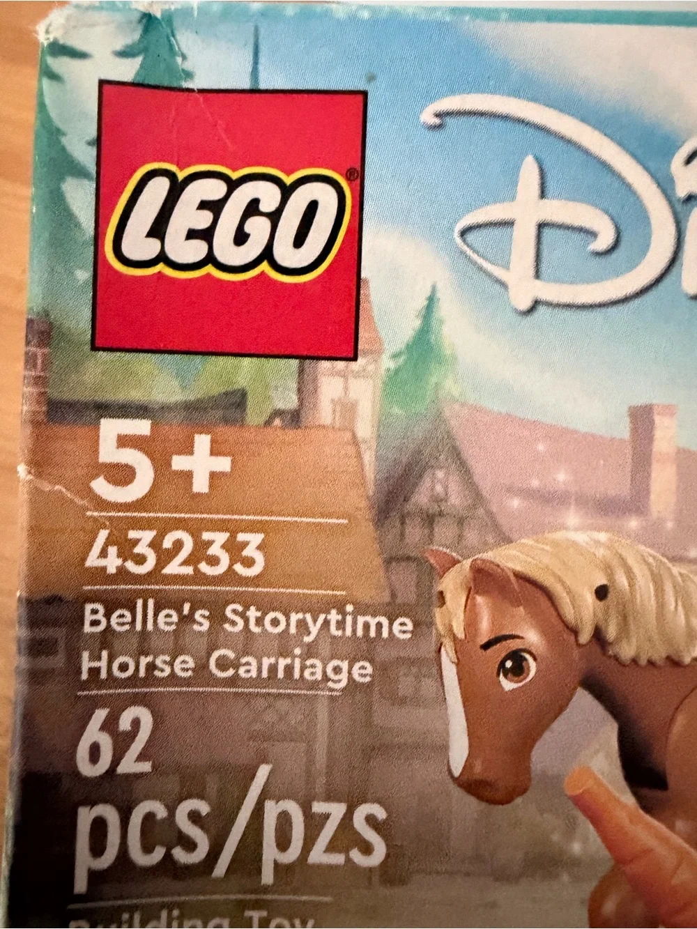 LEGO x Disney Belle’s Storytime Horse Carriage. #43233 Age 5+ Disney Princess